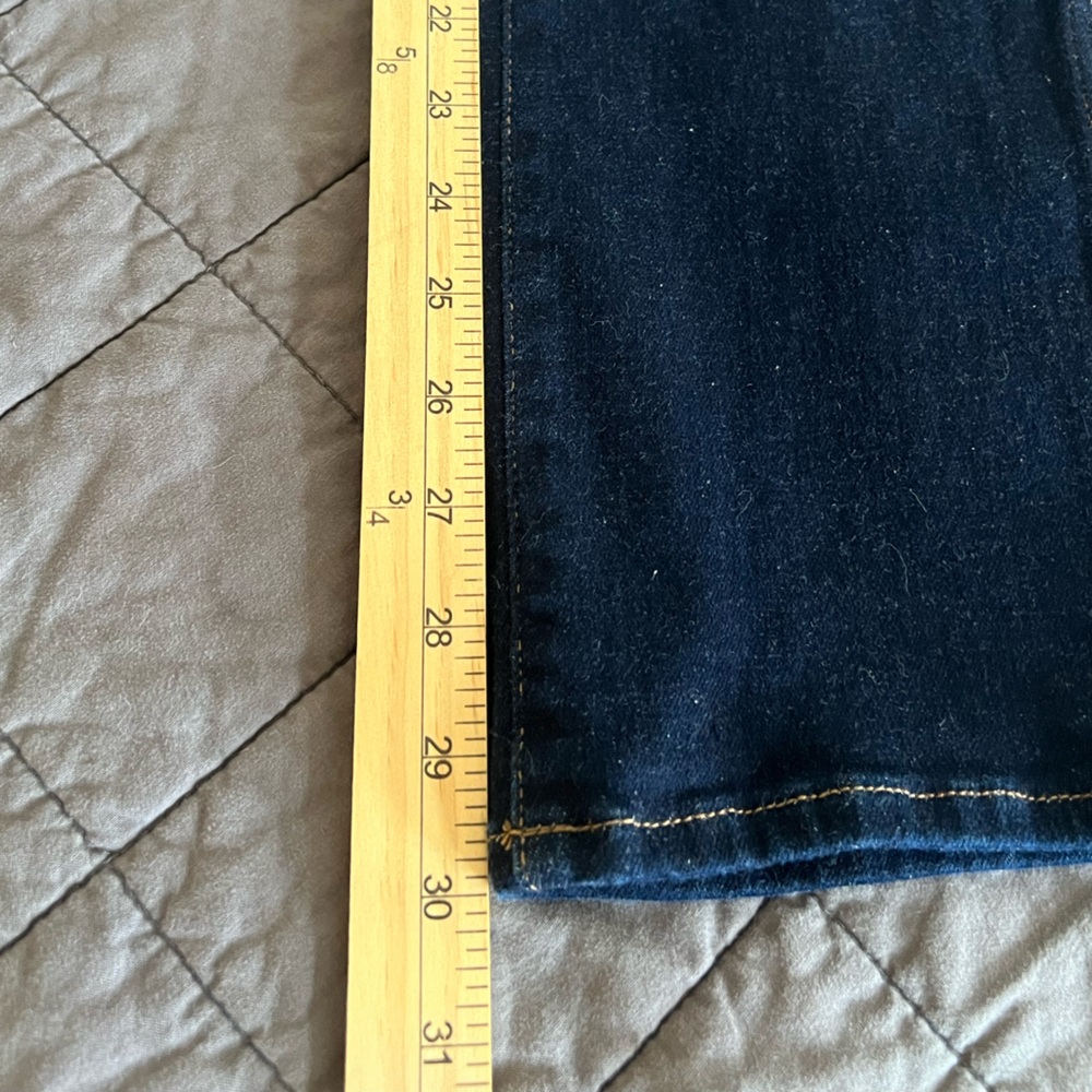 MADEWELL MIDRISE STOVEPIPE JEAN DARKWASH STRETCHY SZ 26 EUC - Picture 8 of 8
